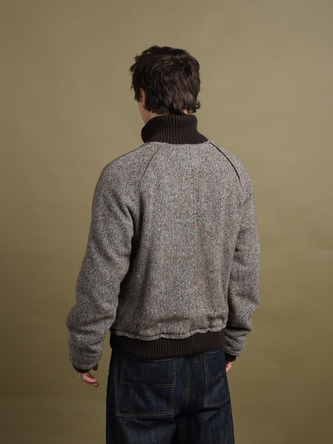 Dolce & Gabbana Bomber Jacket Grey Men's L - detail 2