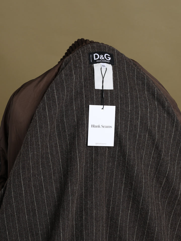 Dolce & Gabbana Bomber Jacket Grey Men's L - detail 4