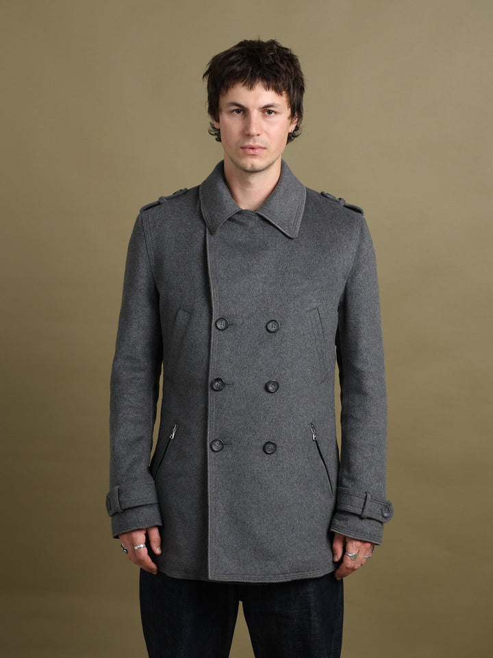 Dolce & Gabbana Peacoat Grey Men's M - front