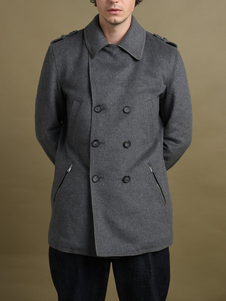 Dolce & Gabbana Peacoat Grey Men's M - styled