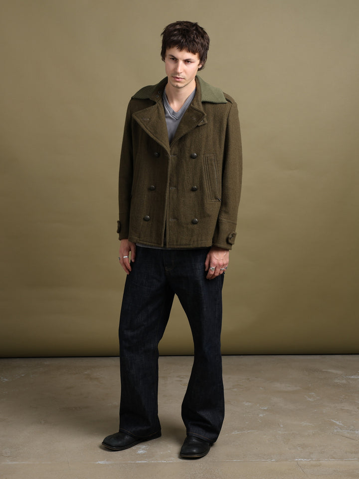 Dolce & Gabbana Peacoat Khaki Men's M - back