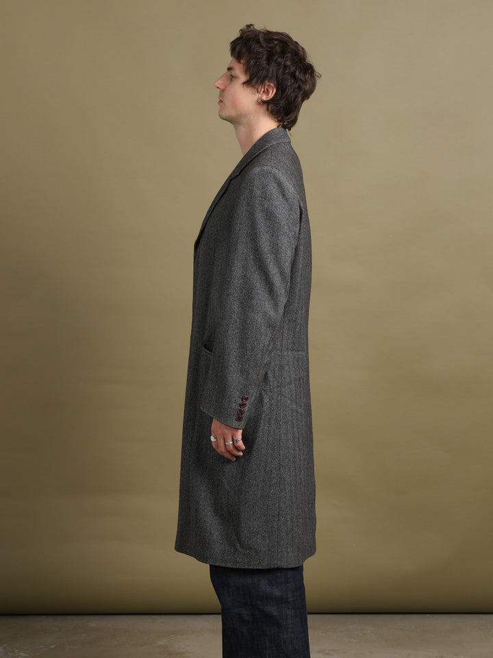 Christian Dior Overcoat Grey Men's M - detail 1