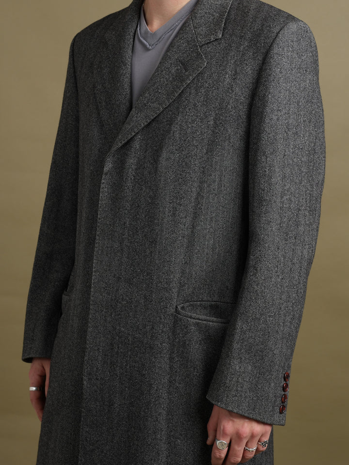 Christian Dior Overcoat Grey Men's M - detail 3