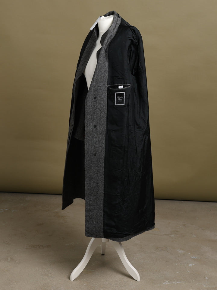 Christian Dior Overcoat Grey Men's M - detail 4