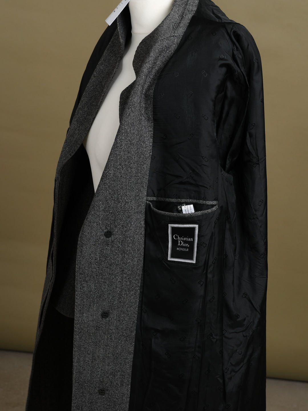 Christian Dior Overcoat Grey Men's M - detail 5