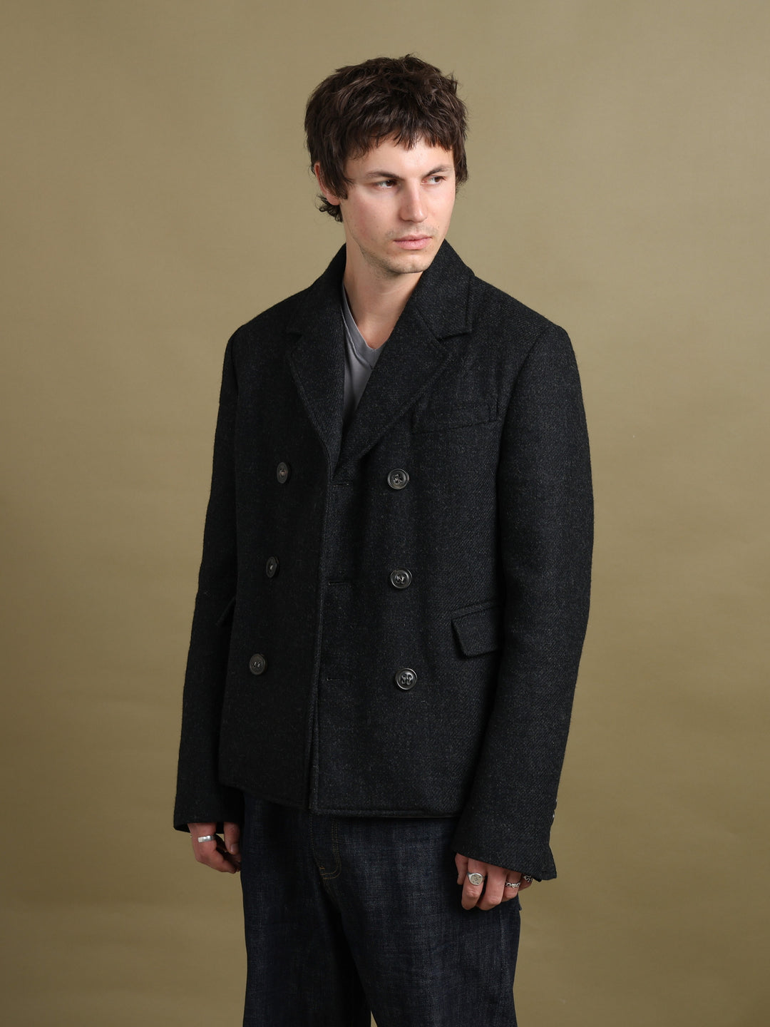 Dsquared2 Peacoat Black Men's M - back