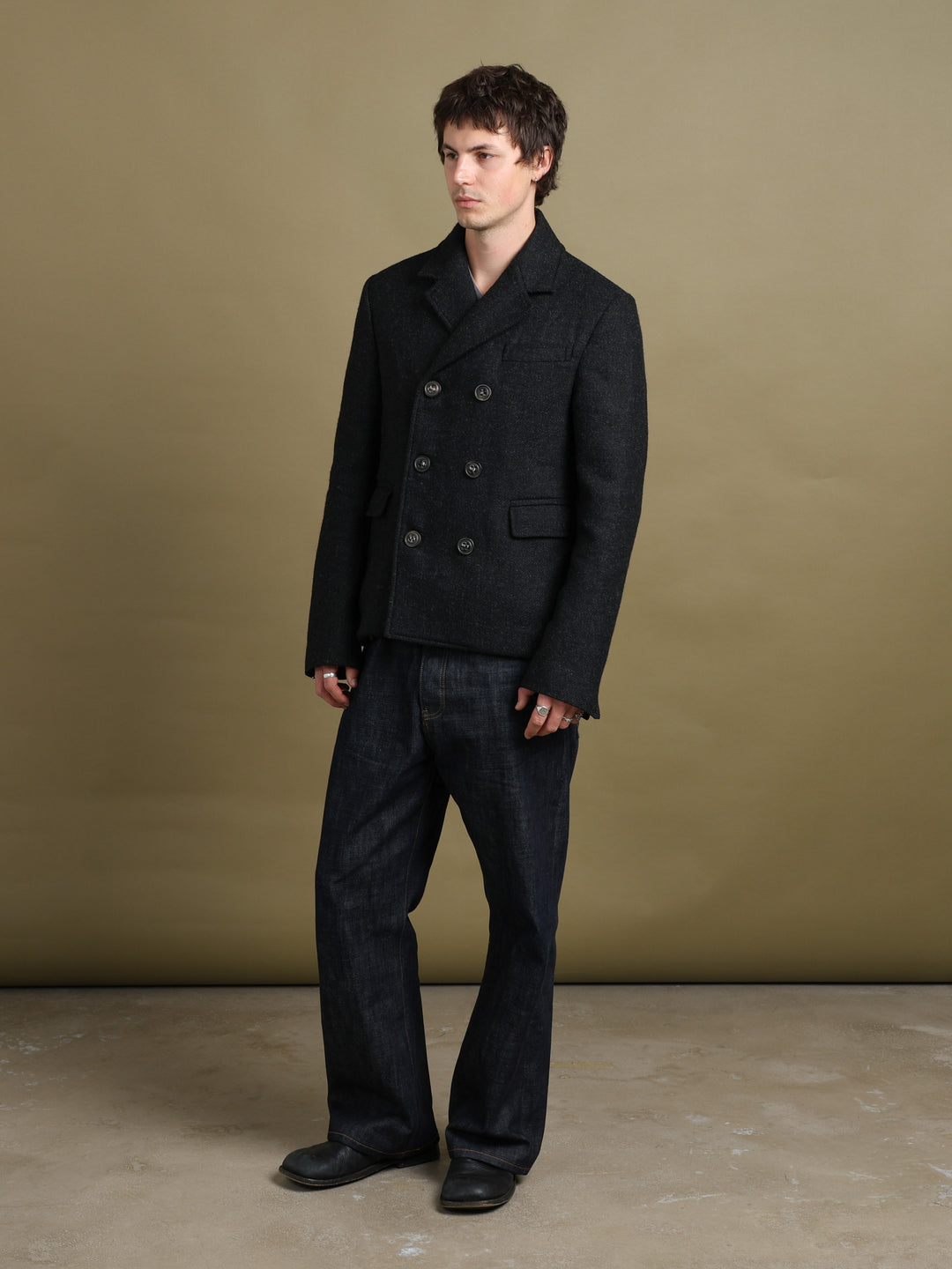 Dsquared2 Peacoat Black Men's M - fabric detail