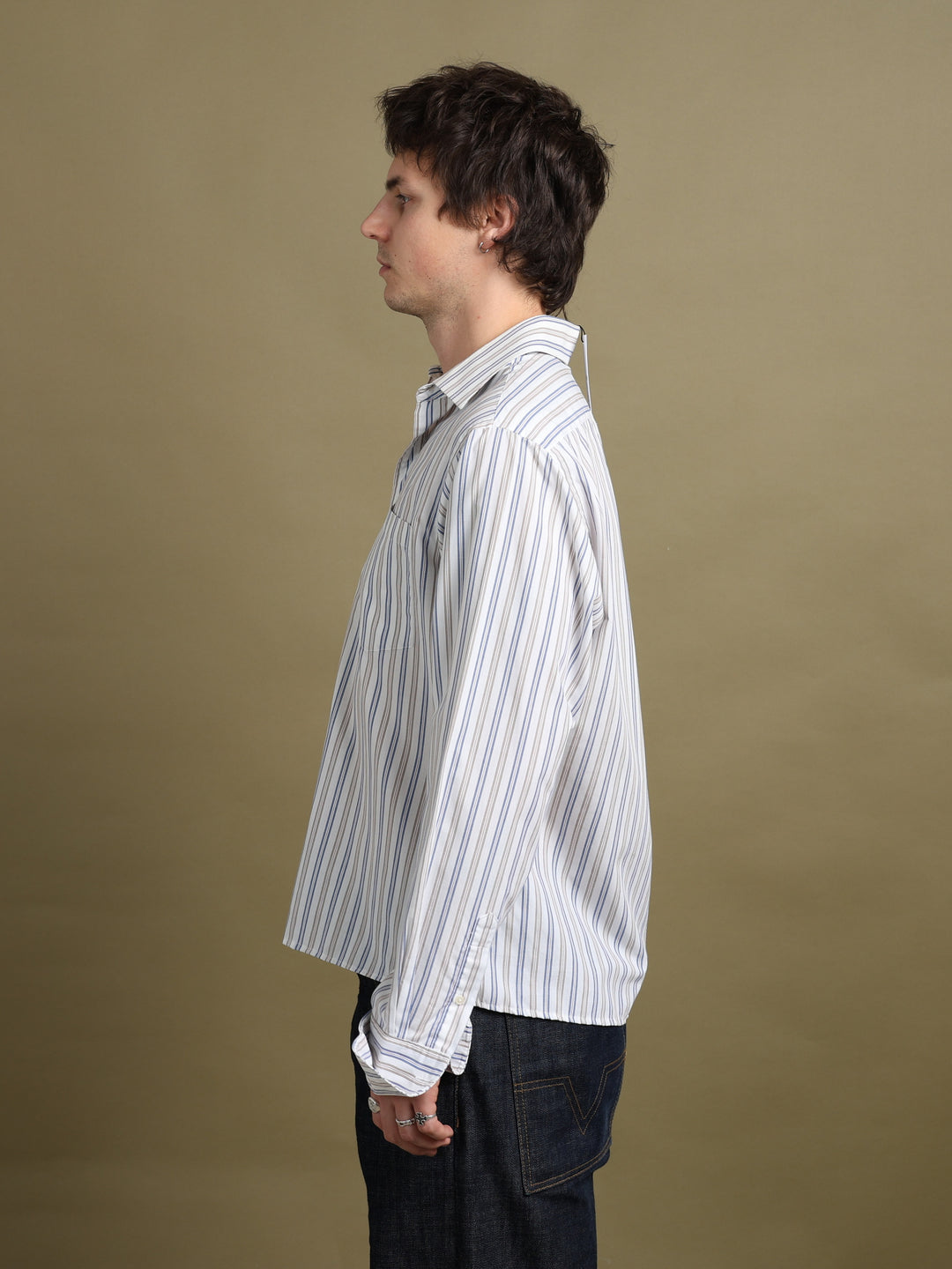 Christian Dior Dress Shirt White Men's L - detail 3