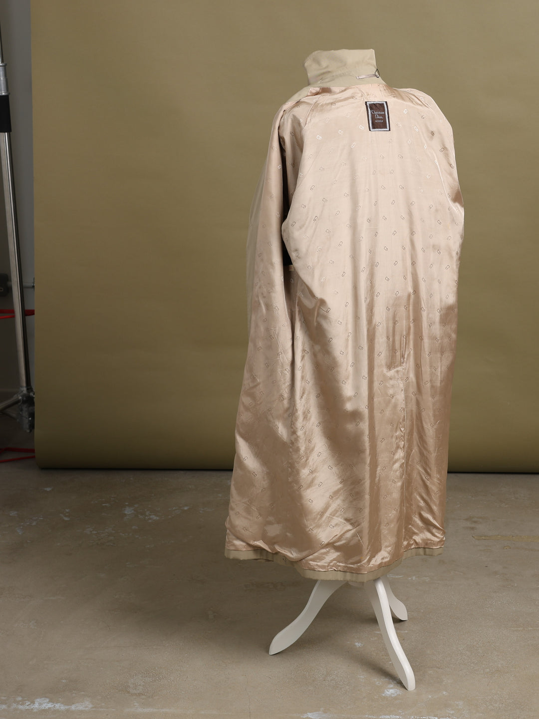 Christian Dior Trench Coat Beige Men's M - detail 2