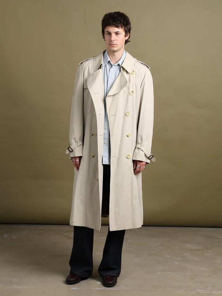 Burberry's Trench Coat Beige Men's L - back