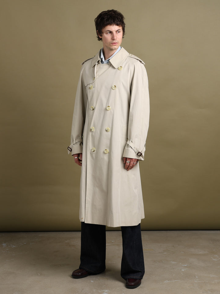 Burberry's Trench Coat Beige Men's L - styled