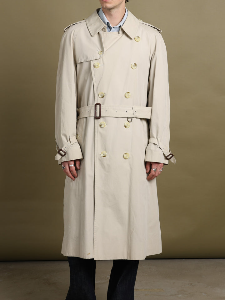 Burberry's Trench Coat Beige Men's L - detail 1