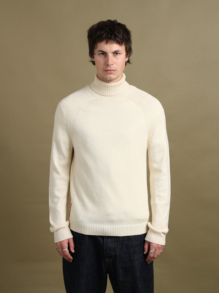 Prada Turtleneck Beige Men's M - back