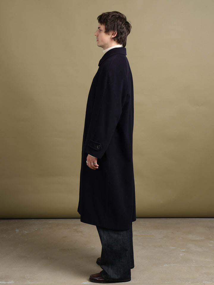 Hugo Boss Overcoat Navy Men's L - styled