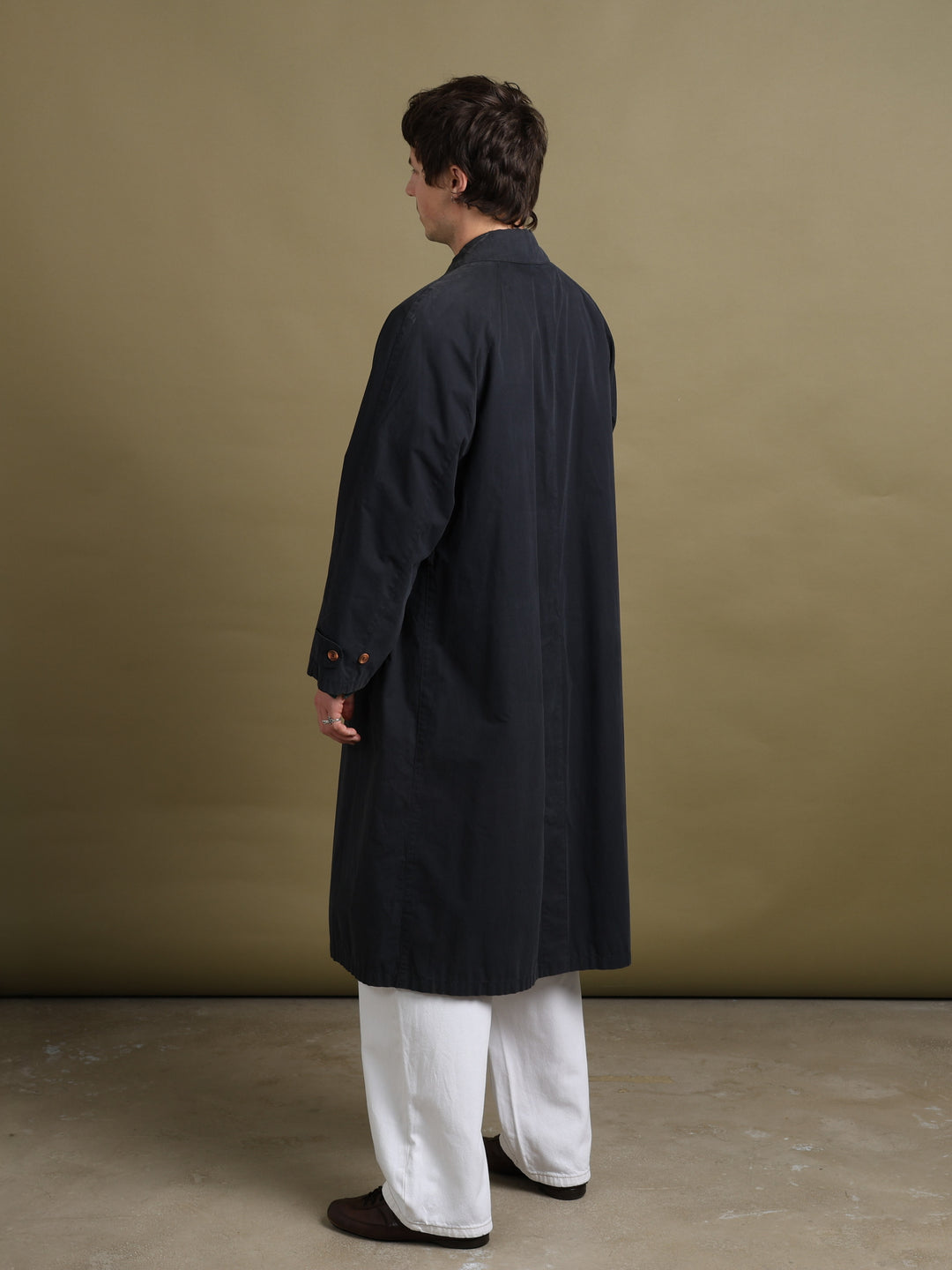 Giorgio Armani Coat Navy Men's L - detail 1