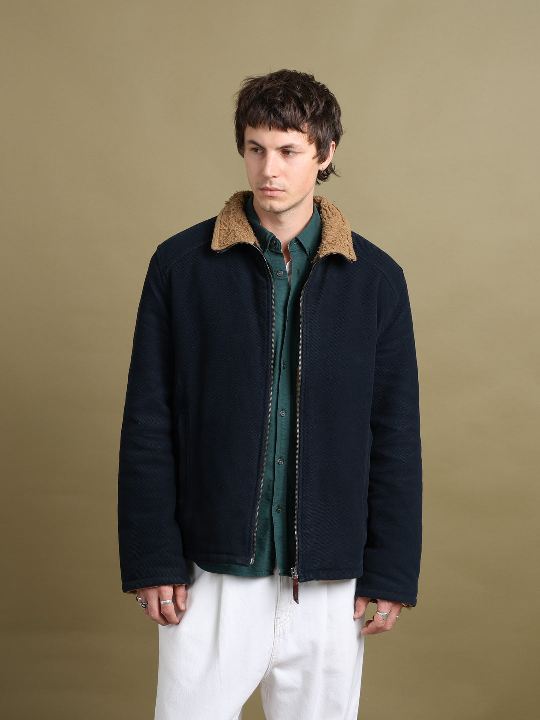 Dolce & Gabbana Zip Jacket Navy Men's L - back