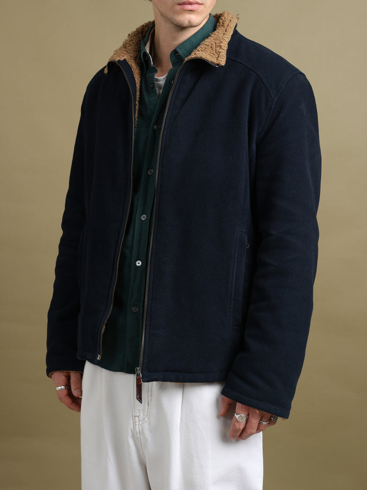 Dolce & Gabbana Zip Jacket Navy Men's L - detail 1
