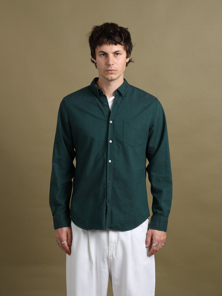 Burberry Brit Shirt Green Men's L - styled