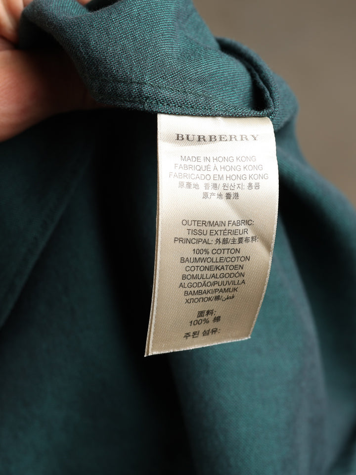 Burberry Brit Shirt Green Men's L - detail 5