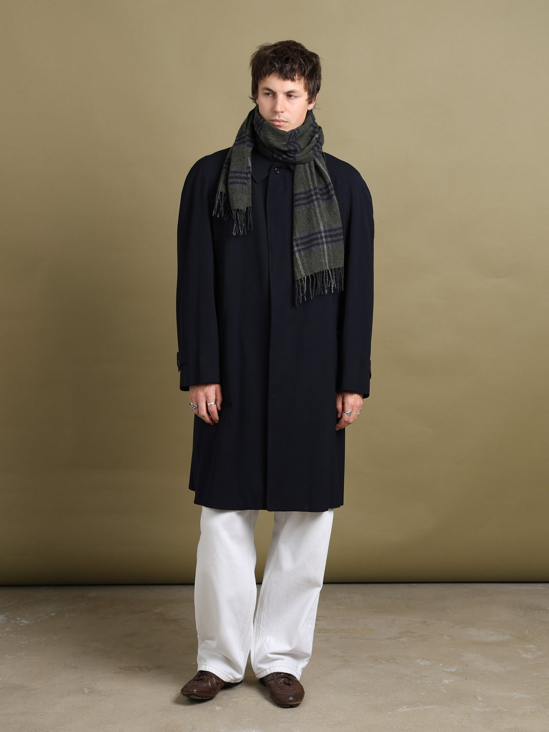 Burberry's Overcoat Navy Men's L - front