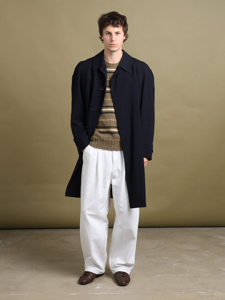 Burberry's Overcoat Navy Men's L - back