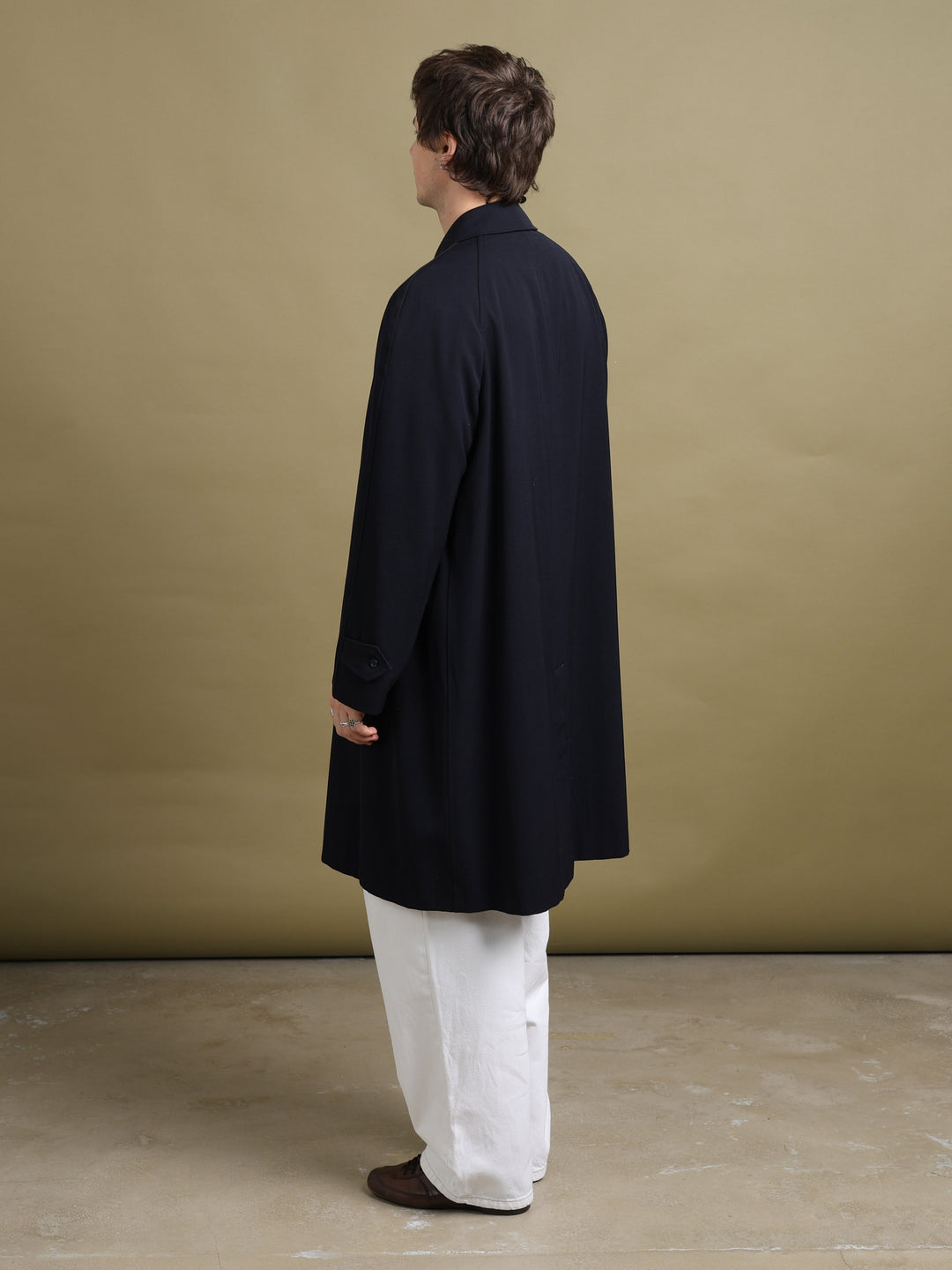 Burberry's Overcoat Navy Men's L - detail 1