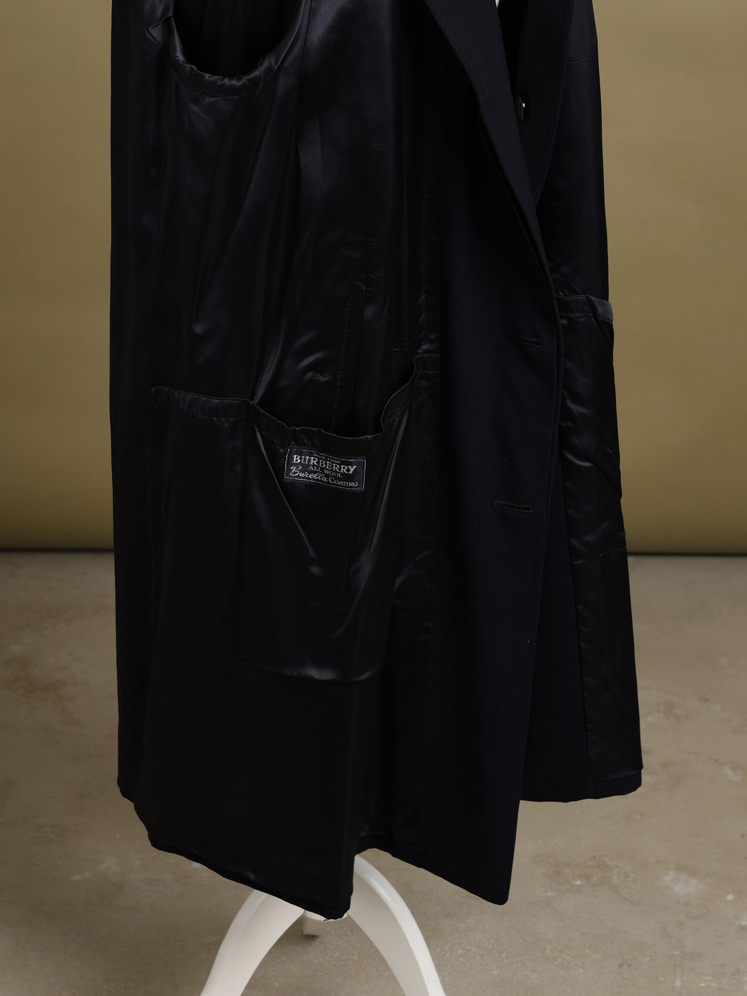 Burberry's Overcoat Navy Men's L - detail 4