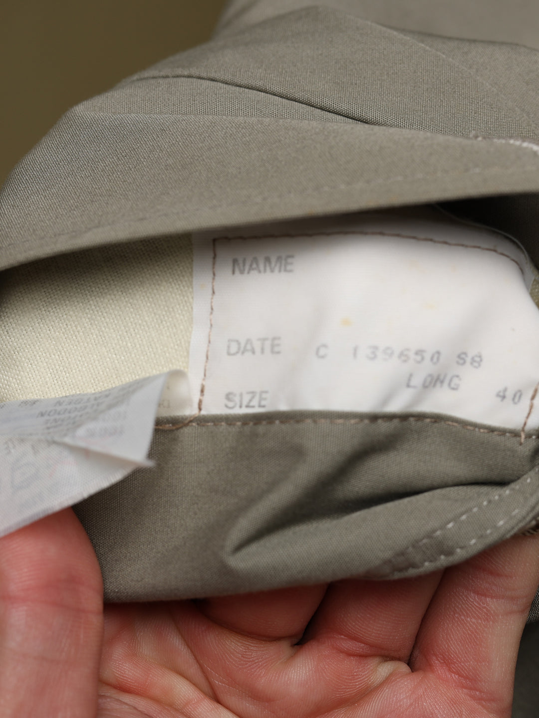 Aquascutum Trench Coat Green Men's L - detail 5