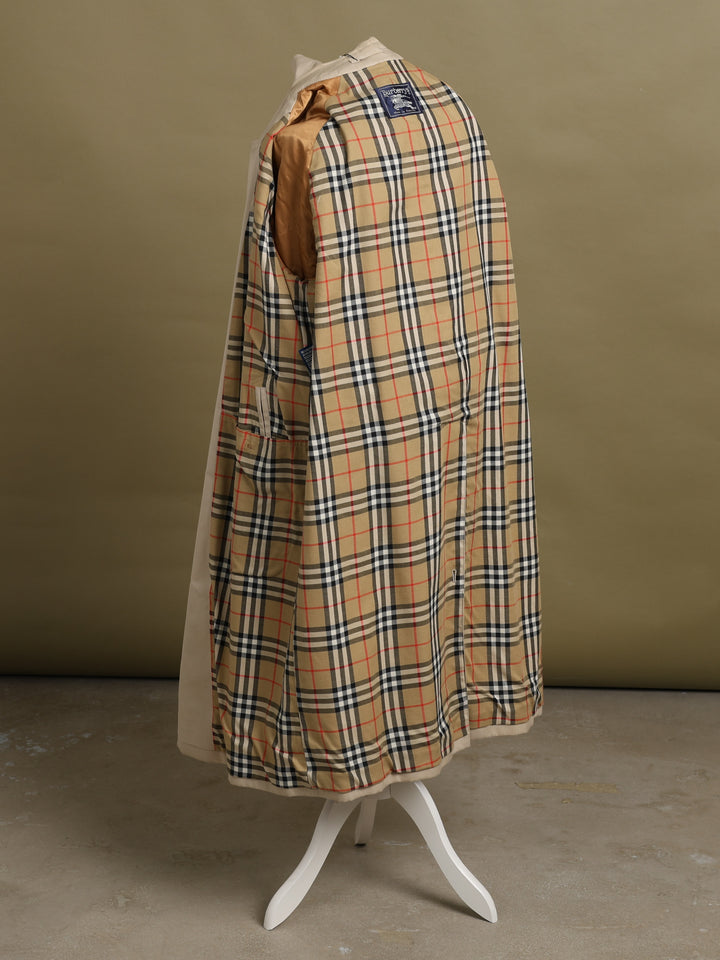 Burberry Single Breasted Trench Coat Beige Men's M - detail 2