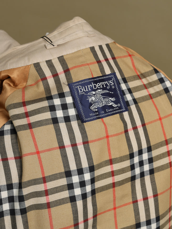 Burberry Single Breasted Trench Coat Beige Men's M - detail 3