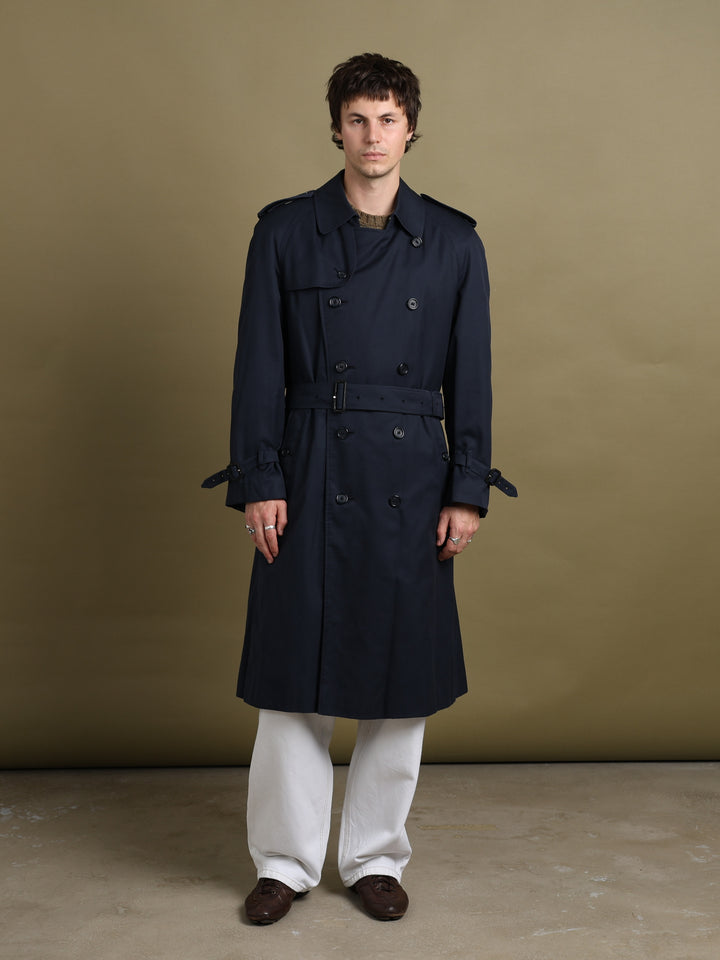 Burberry Trench Coat Navy Men's M - detail 1