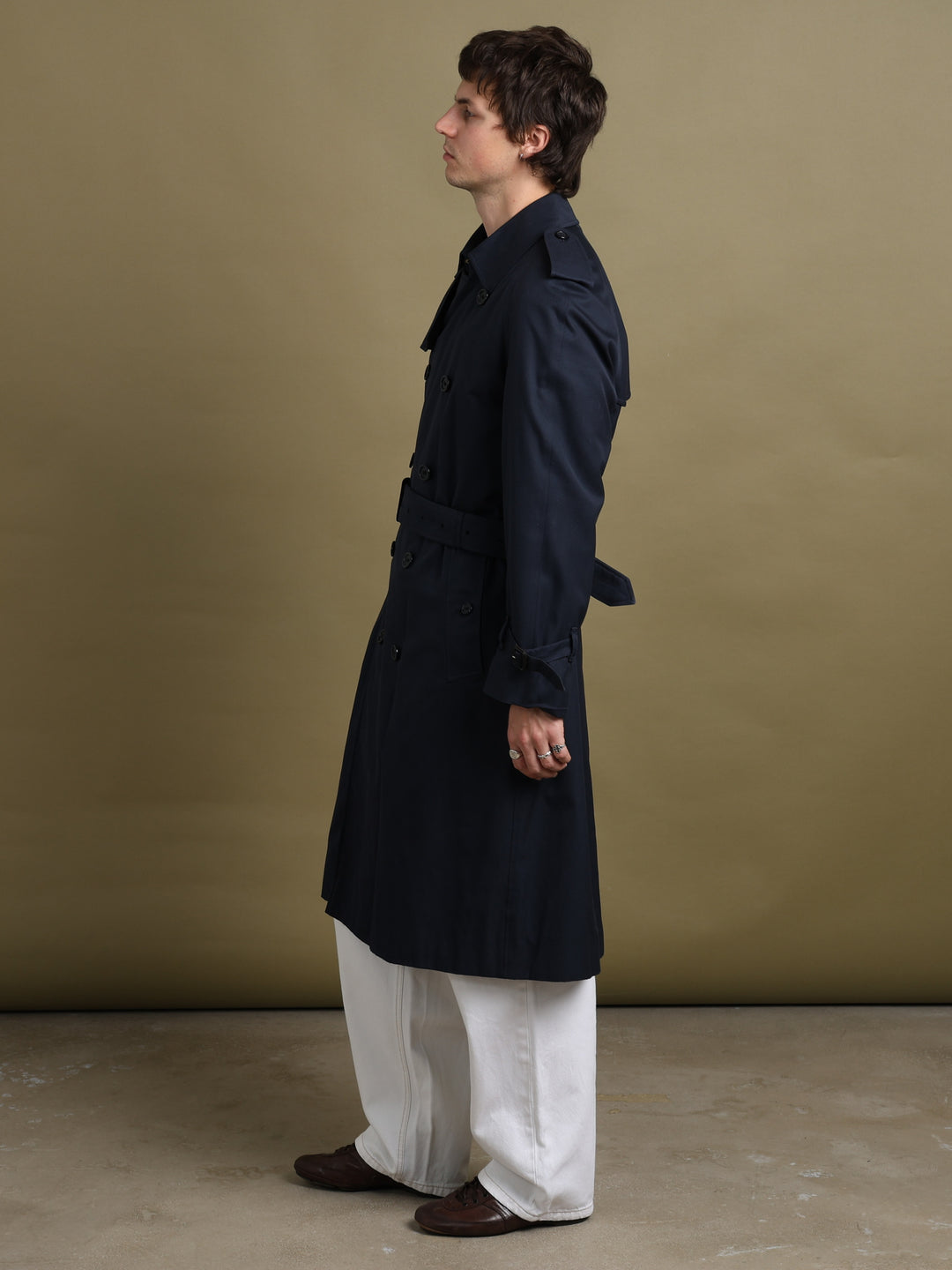 Burberry Trench Coat Navy Men's M - detail 3