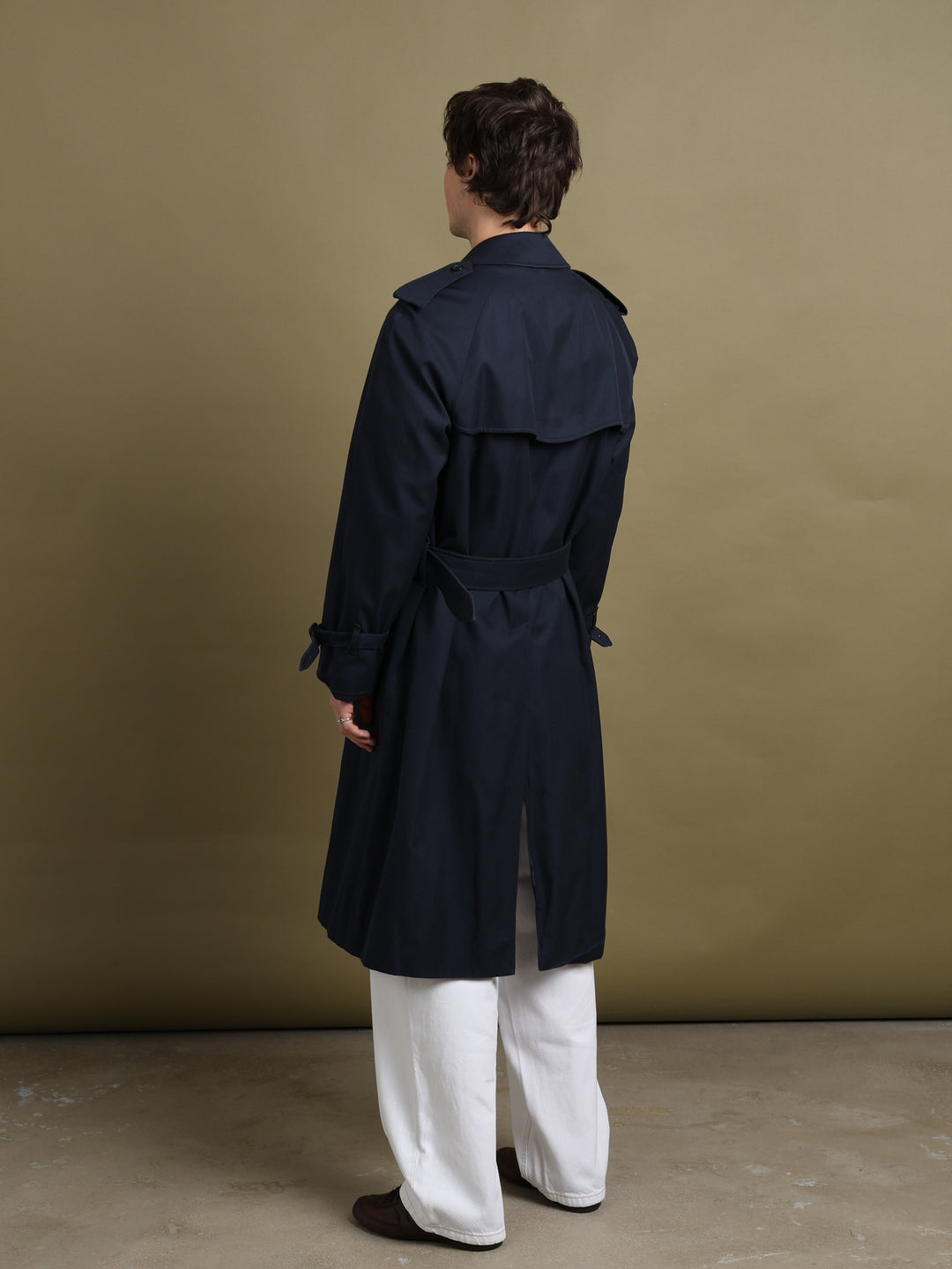 Burberry Trench Coat Navy Men's M - detail 4