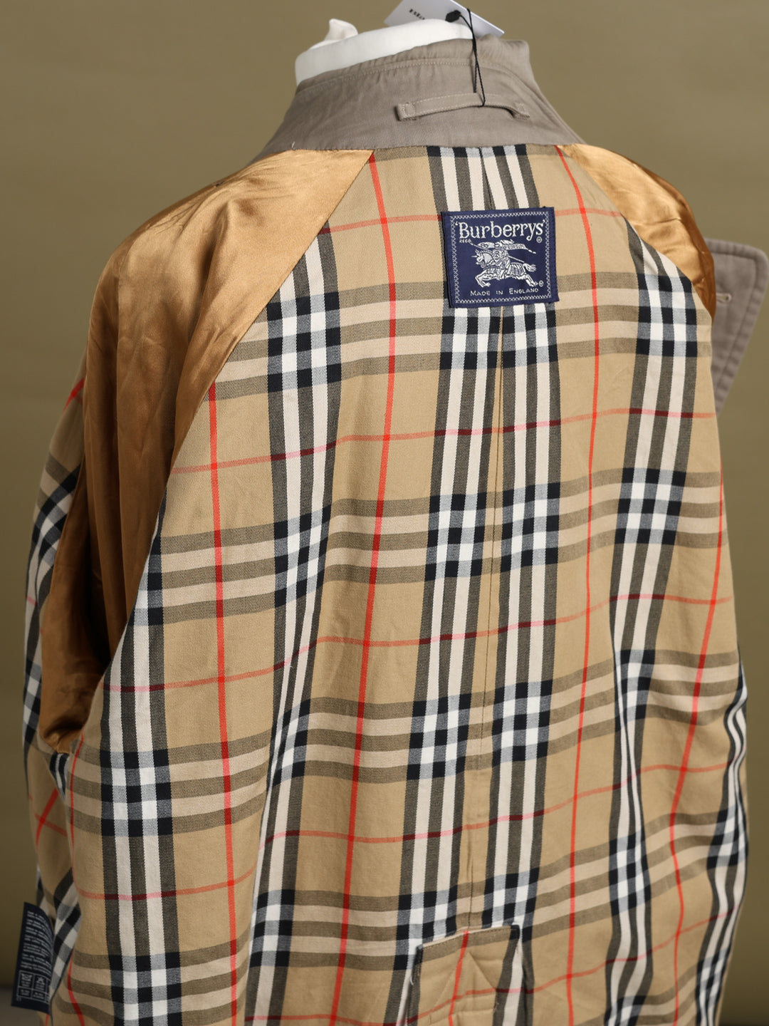 Burberrys Double Breasted Trench Coat Taupe Men's L - detail 4