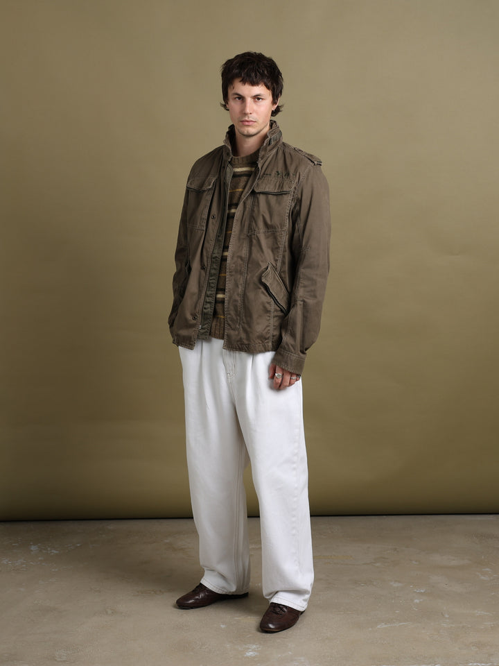 Diesel Field Jacket Khaki Men's L - back