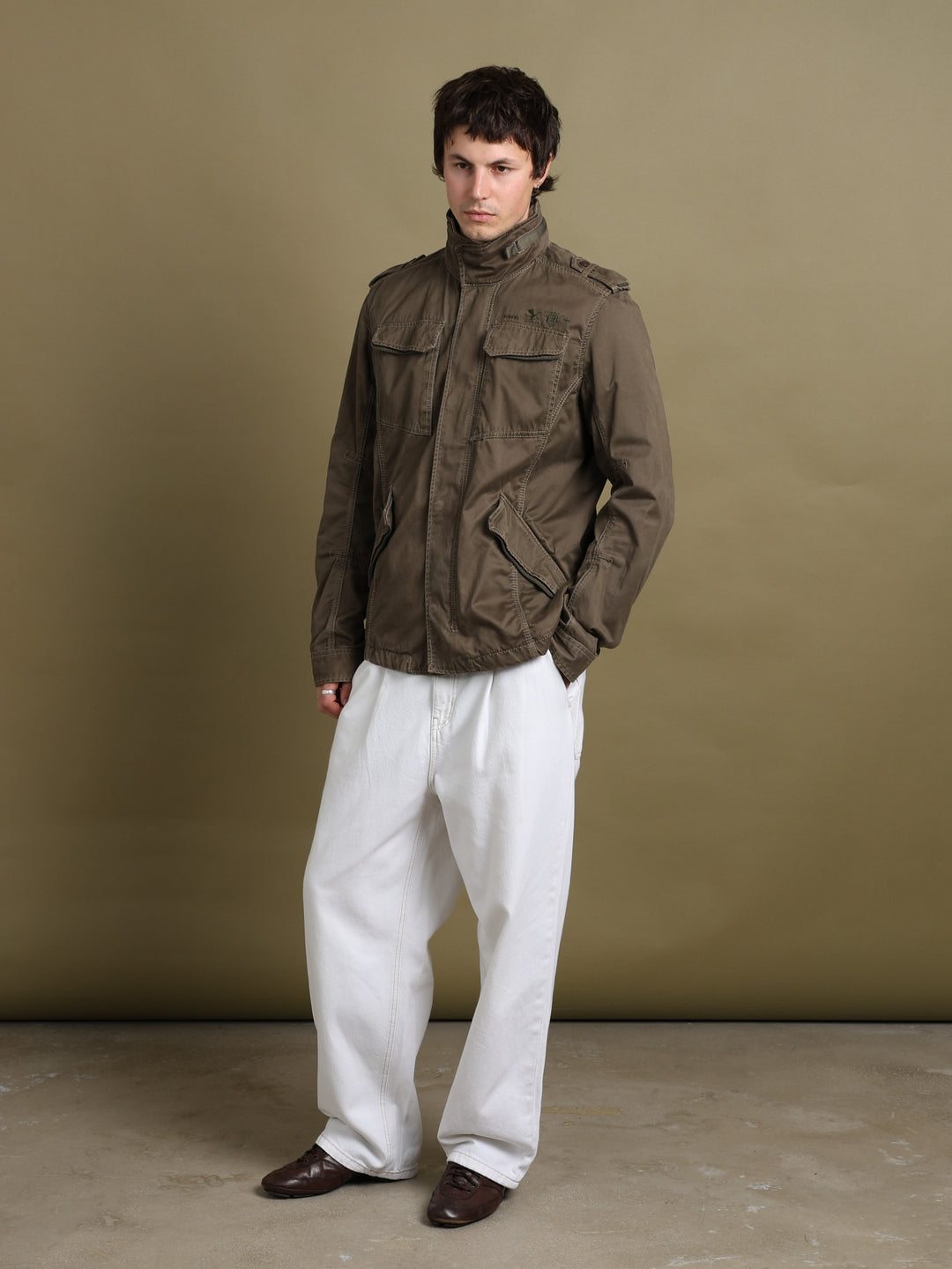 Diesel Field Jacket Khaki Men's L - styled