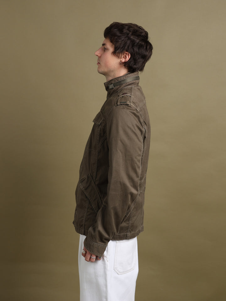Diesel Field Jacket Khaki Men's L - detail 1