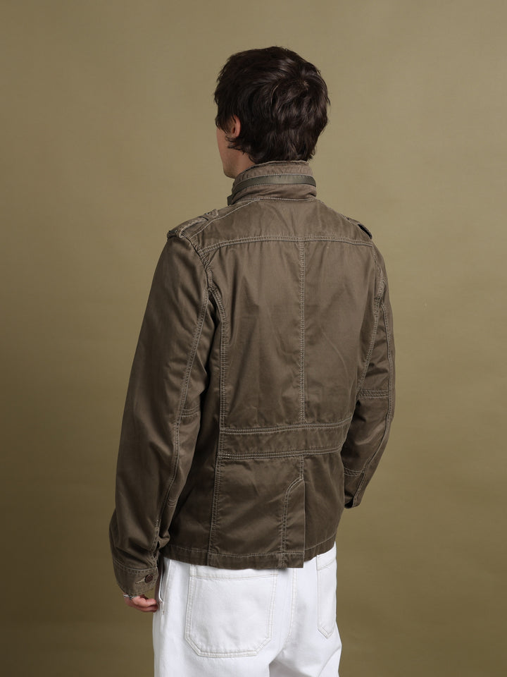 Diesel Field Jacket Khaki Men's L - detail 2