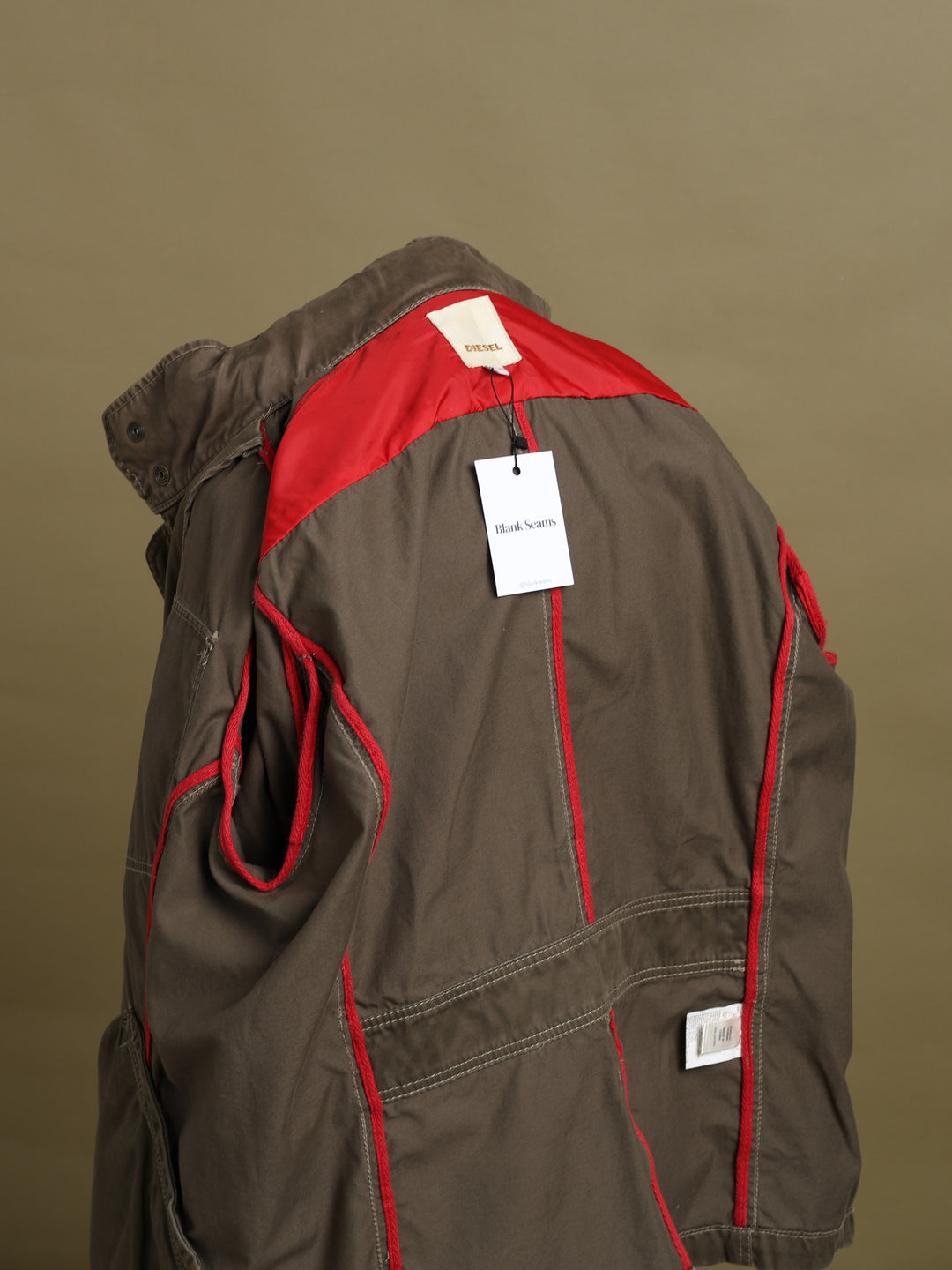 Diesel Field Jacket Khaki Men's L - detail 4