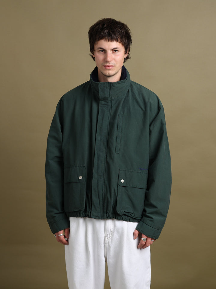 Polo Sport Bomber Jacket Green Men's L - styled