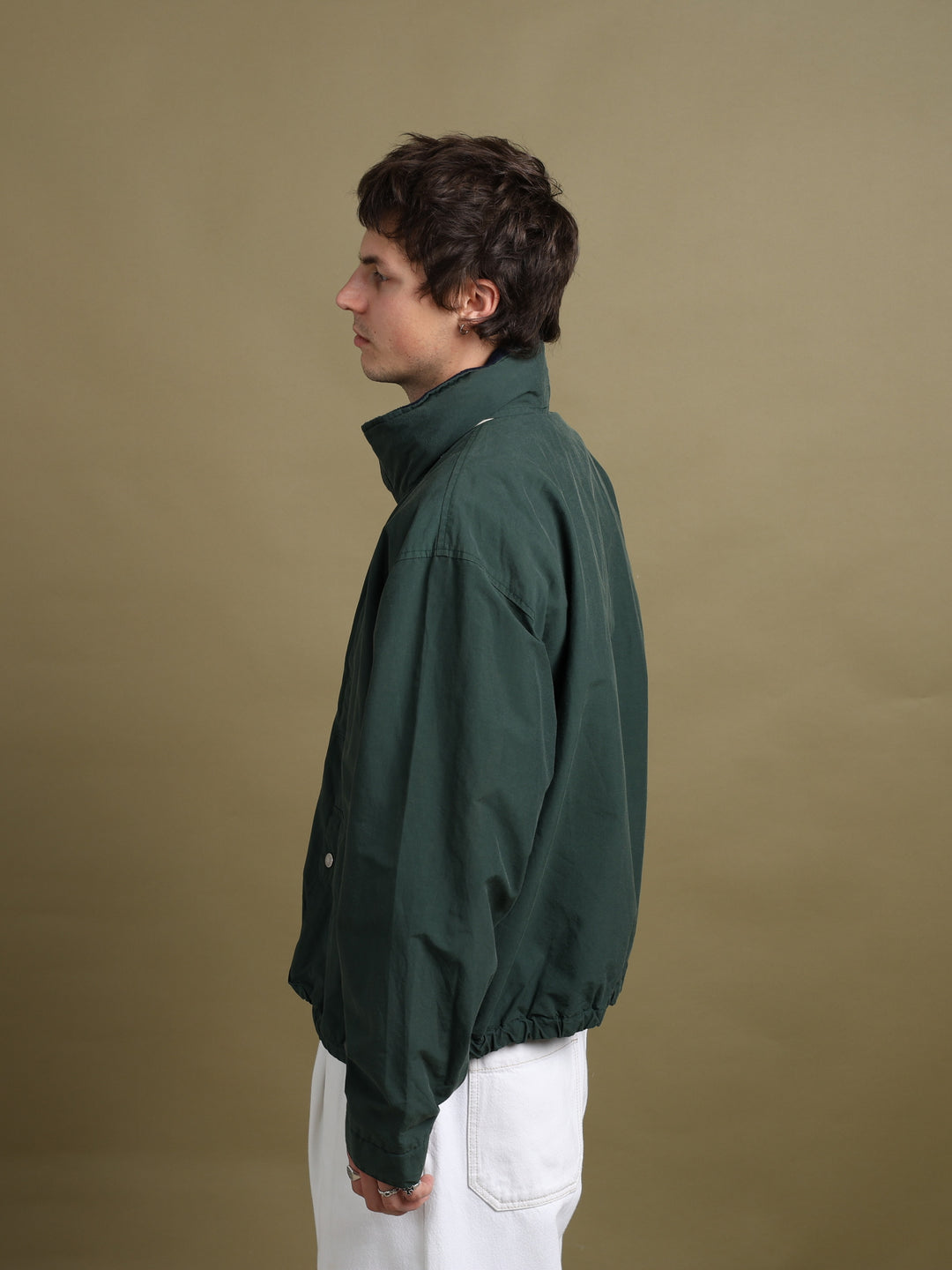 Polo Sport Bomber Jacket Green Men's L - detail 4