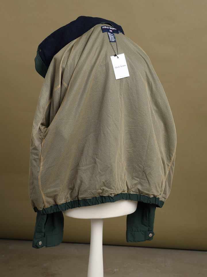 Polo Sport Bomber Jacket Green Men's L - detail 6