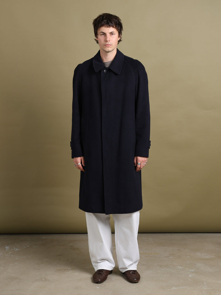 Burberrys Overcoat Navy Men's M - detail 1