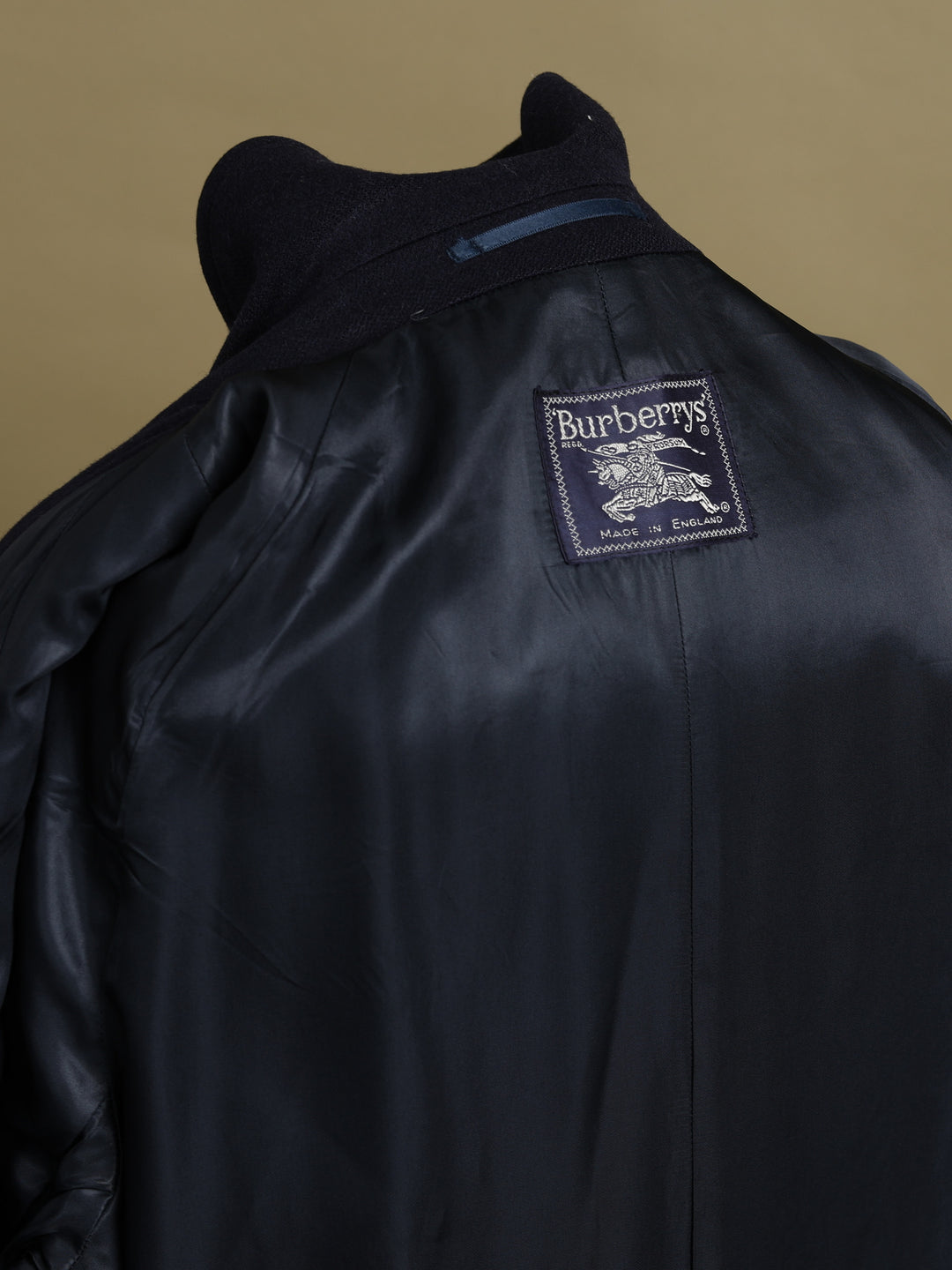 Burberrys Overcoat Navy Men's M - detail 5
