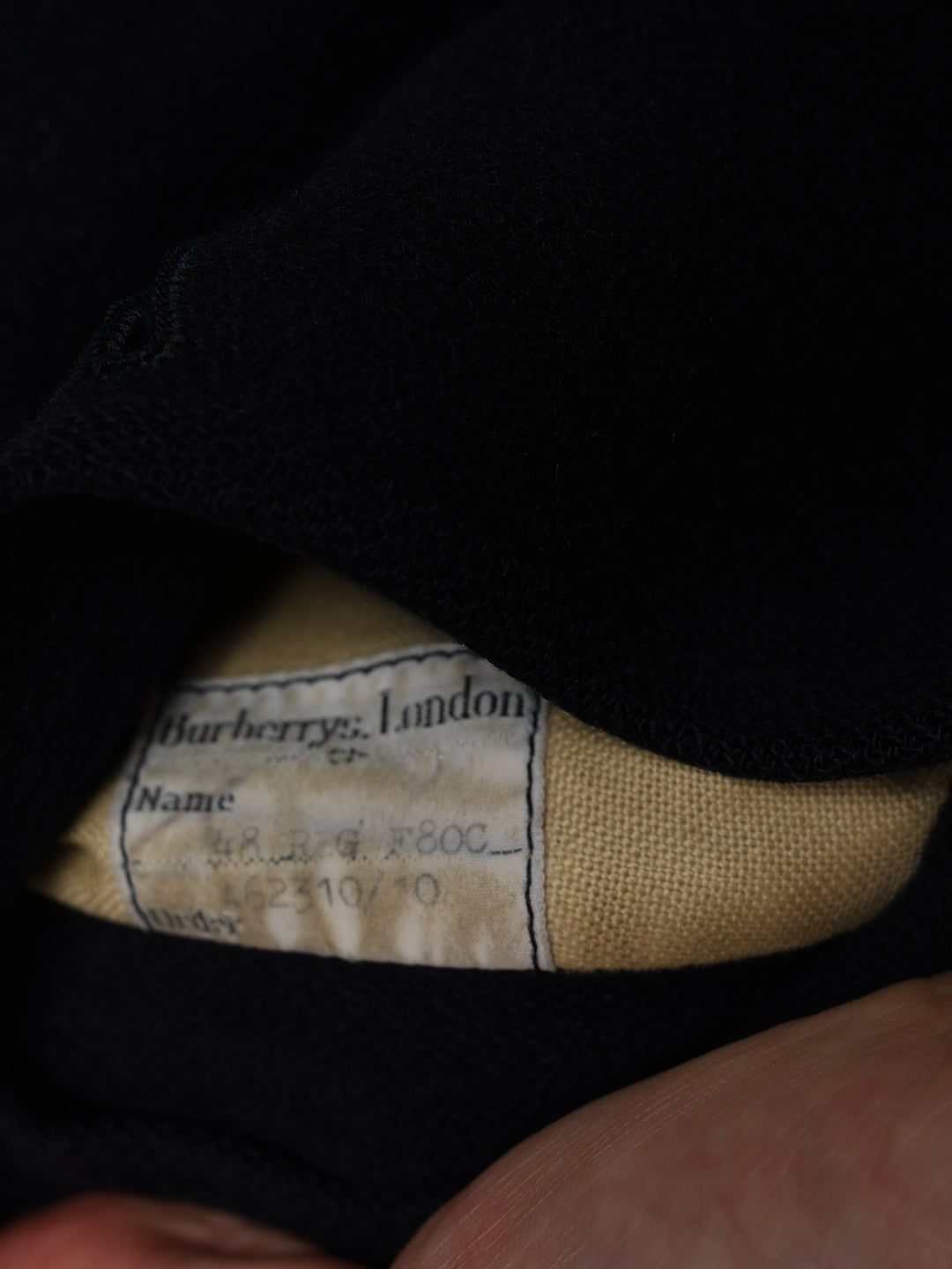 Burberrys Overcoat Navy Men's M - detail 7