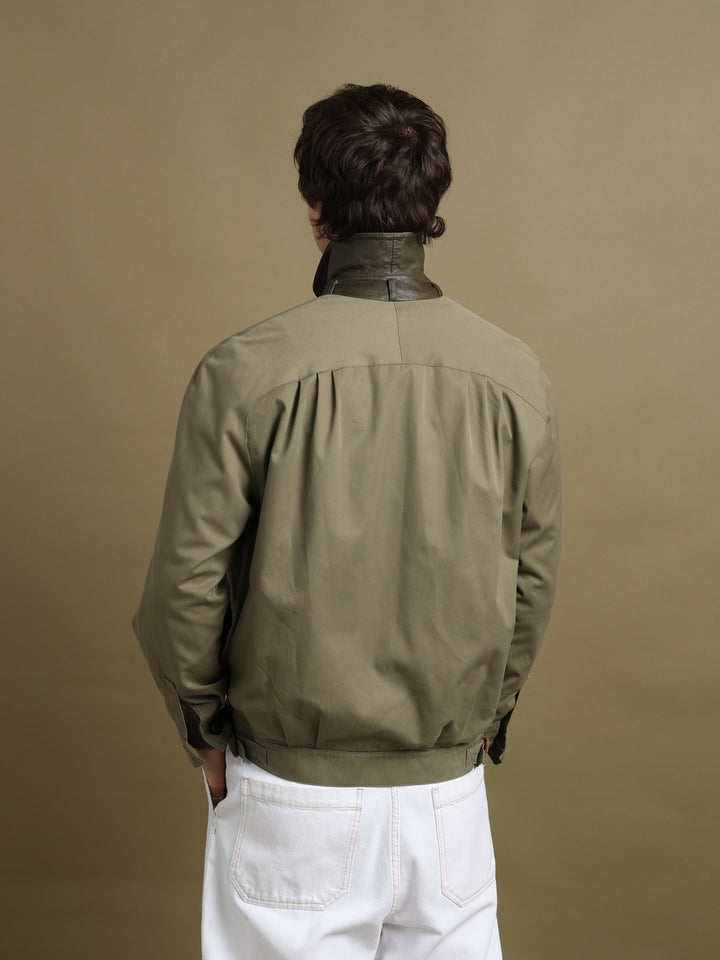 Burberry's Harrington Jacket Olive Men's M - detail 5