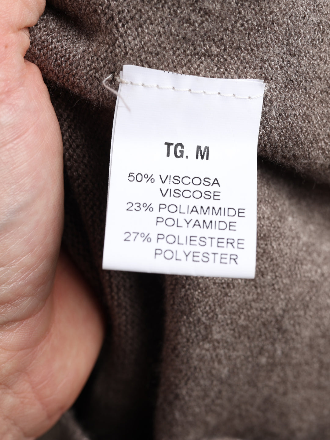 Aquascutum Open-Knit Jumper Brown Men's M - detail 4