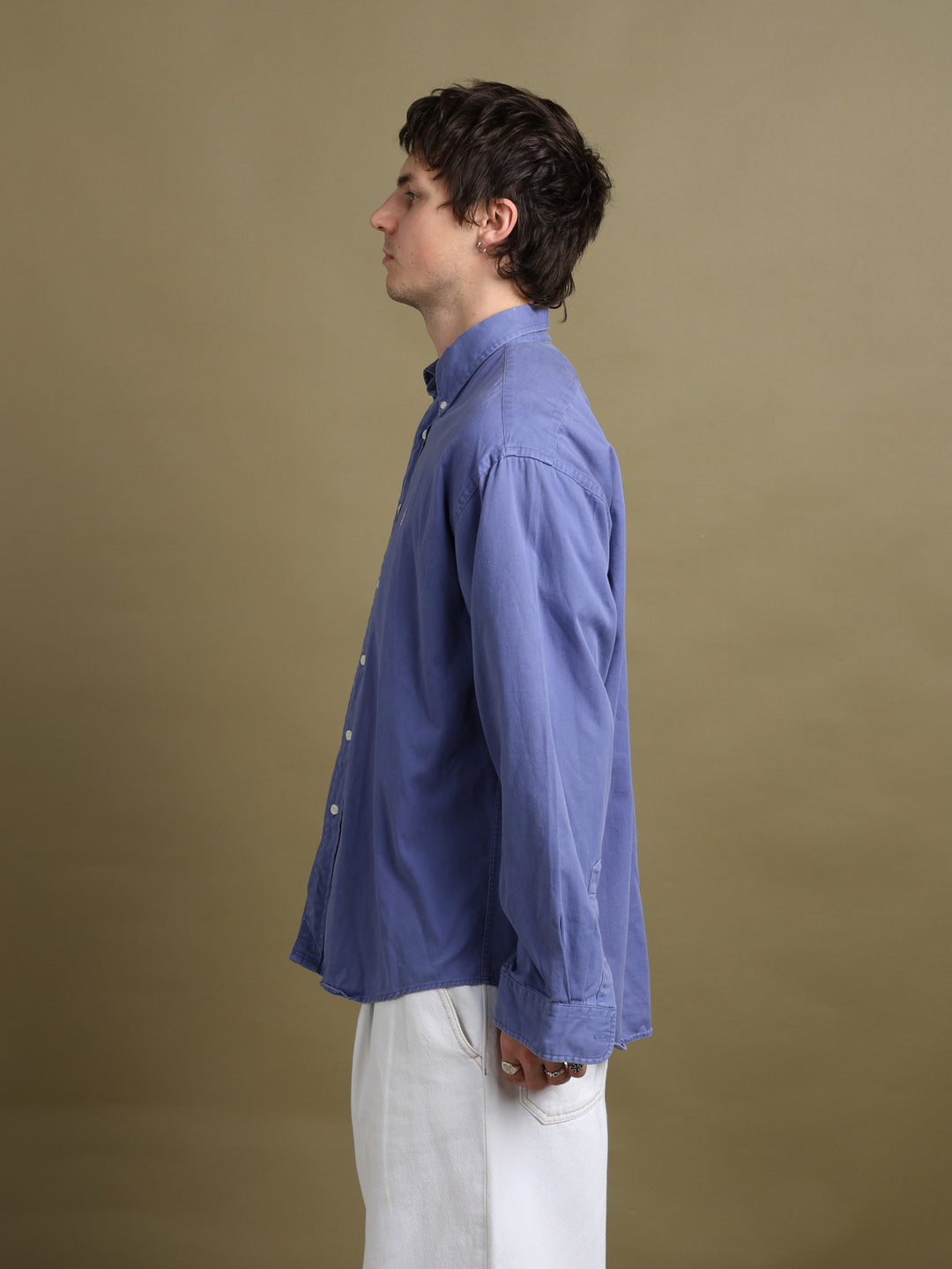 Yves Saint Laurent Shirt Blue Men's L - detail 1