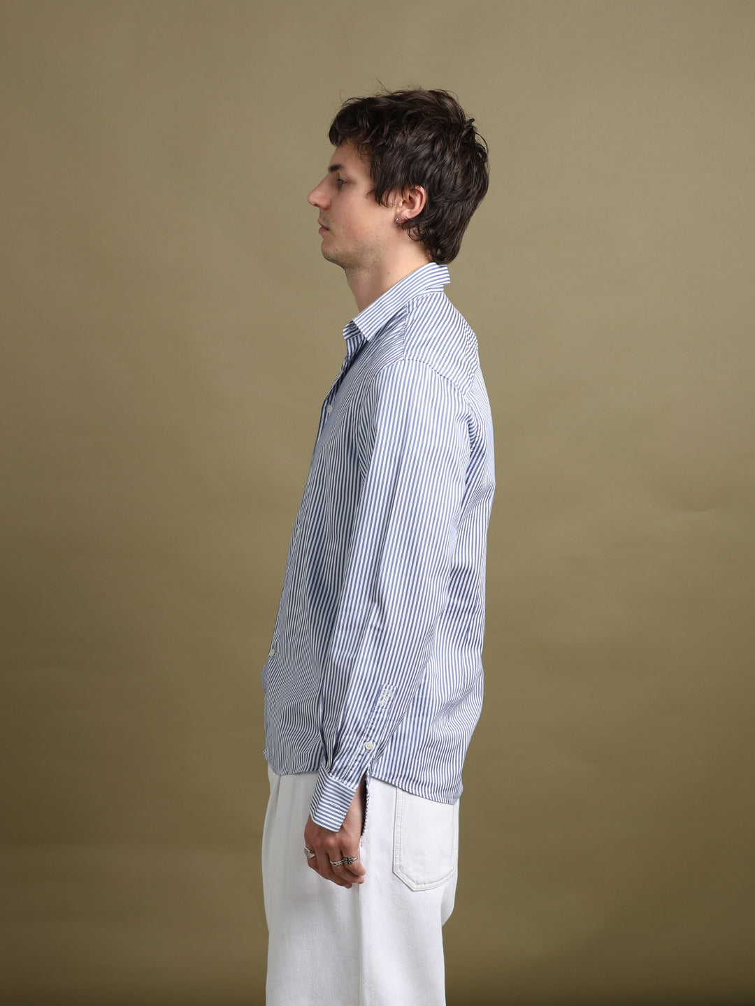 Versace Shirt White Men's L - styled