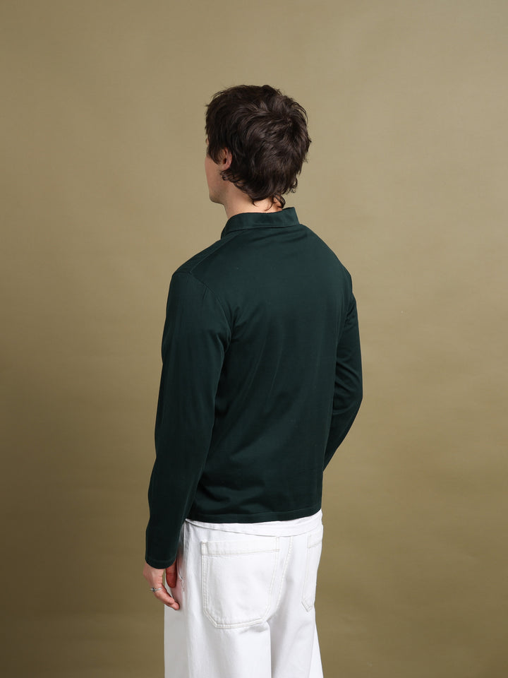 Prada Long Sleeve Top Green Men's M - detail 1